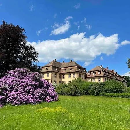 Luxus Wohnung Im Schloss 85 M² Zeitlofs Exterior photo